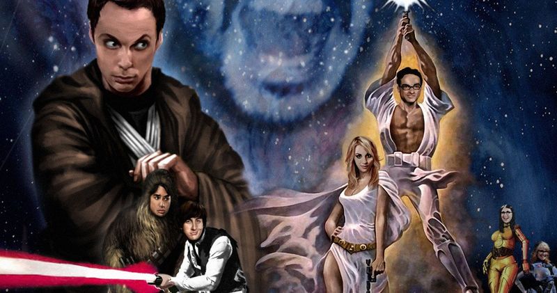The Big Bang Theory's Star Wars Memorabilia