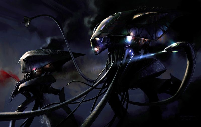 Tripods from War of the Worlds