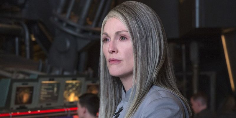 Julianne Moore as President Coin