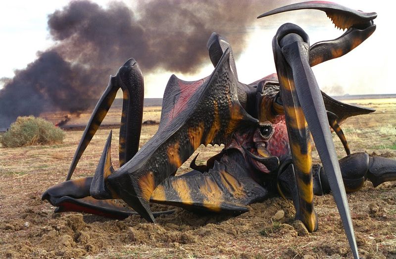 The Arachnids from Starship Troopers