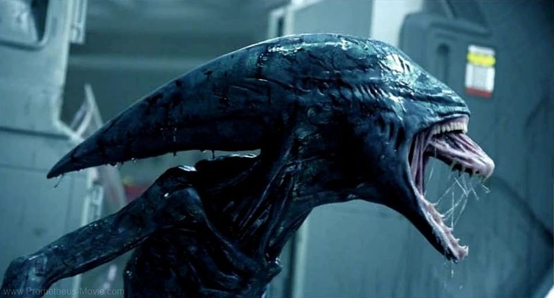Giger’s Alien from Prometheus